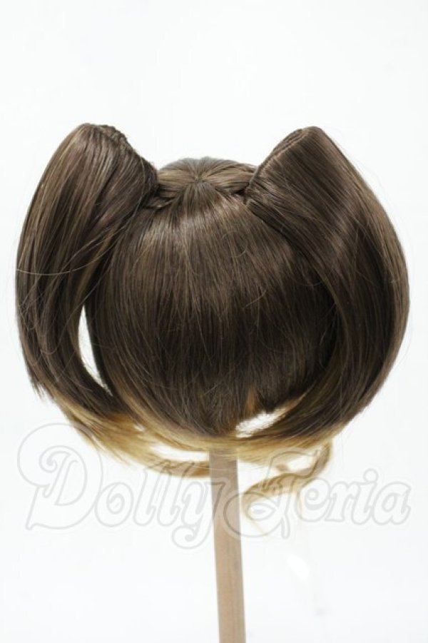 画像2: 8-9inch/ウィッグ Y-26-02-18-163-WT-ZY (2)