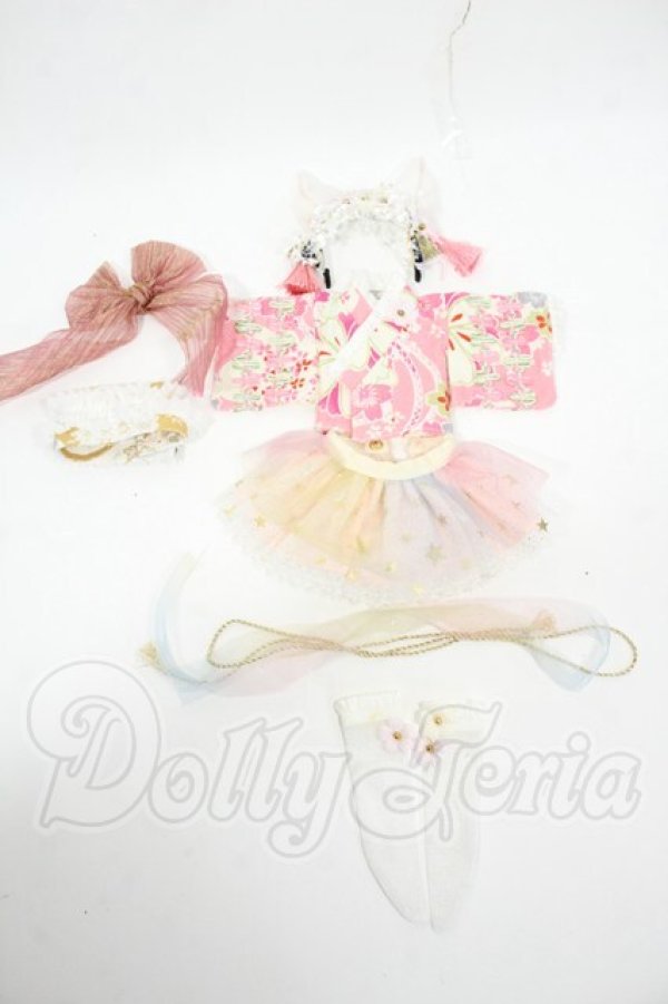 画像1: 幼SD/OF:衣装セット Y-26-02-18-093-WT-ZY (1)