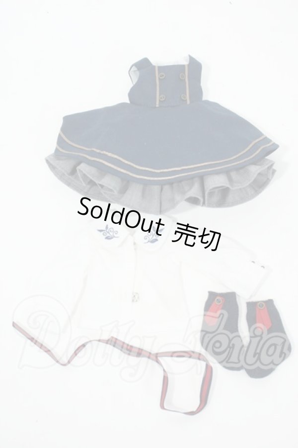 画像1: 幼SD/OF:インディゴエンブロイダリーGirl・ちび Y-26-02-18-091-WT-ZY (1)