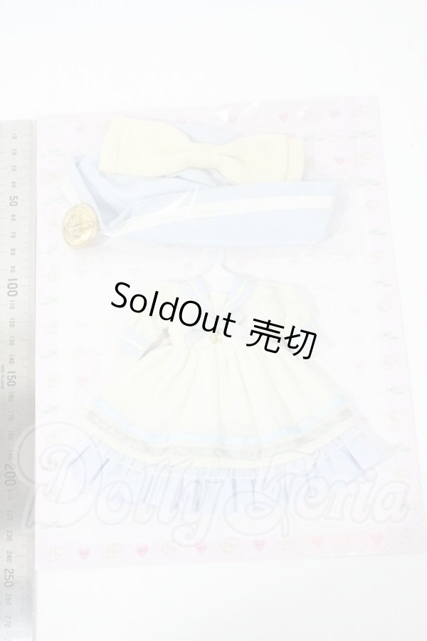 画像2: ネオブライス/OF:セーラーセット(ライトブルー) Y-26-02-25-056-WT-ZY (2)