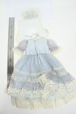画像2: SDM/OF:レーシーチュールドレス(アジサイ)・ミニ Y-26-02-25-101-WT-ZY (2)