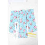 画像: ジェニー/OF:2024年 裏無し着物 花柄:水色 Y-26-03-11-223-WT-ZY