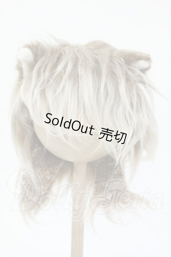 画像1: 8-9inch/ウィッグ Y-26-02-25-249-WT-ZY (1)