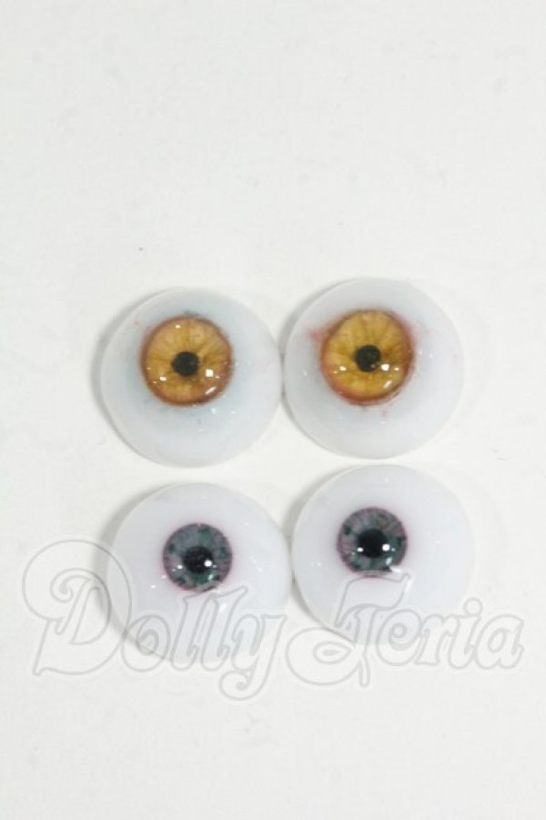 画像1: 16ｍｍ/レジンアイ Y-26-02-25-273-WT-ZY (1)