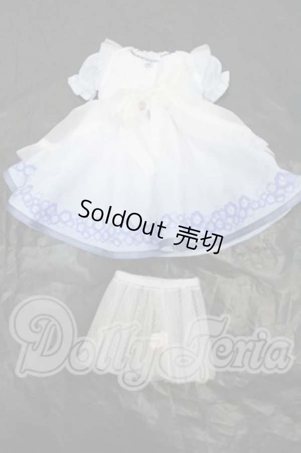 画像2: 幼SD/OF:ネモフィラドレスセット・ちび Y-26-03-04-053-WT-ZY (2)