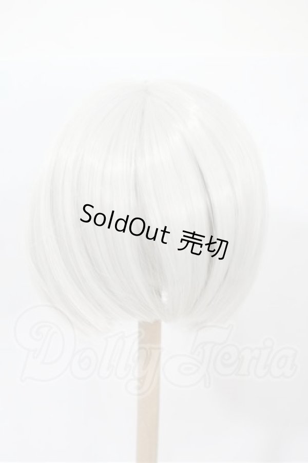 画像2: 7-8inch/ウィッグ Y-26-03-04-074-WT-ZY (2)