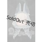 画像: 不可食用人形 Inedible Doll/月飛び時間シリーズ:ヘア・フェイスパーツ Y-26-03-04-014-WT-ZY