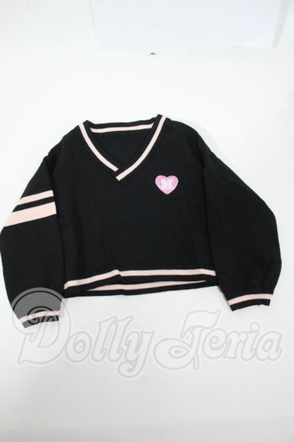 画像1: SDGrB＆SD13男の子/OF:トップス MELODY.C様製ニットセーター Y-26-03-04-183-WT-ZY (1)