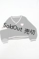 画像: SDGrB＆SD13男の子/OF:トップス MELODY.C様製ニットセーター Y-26-03-04-183-WT-ZY