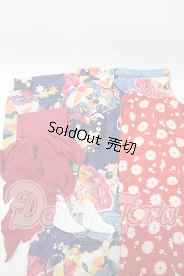 画像2: SD/OF:浴衣（古ねこ屋様製） Y-26-03-04-157-WT-ZY (2)