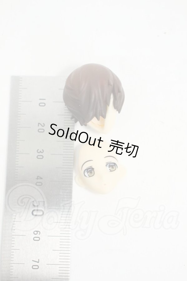 画像2: azone/ピコ男子 有藤リク フェイスパーツset(Brown ver.) Y-26-03-11-113-WT-ZY (2)