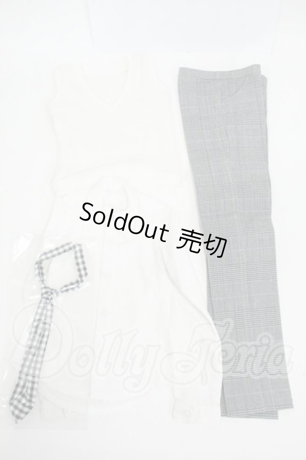 画像1: SD13BOY/OF：衣装セット(制服風) Y-26-03-18-142-WT-ZY (1)
