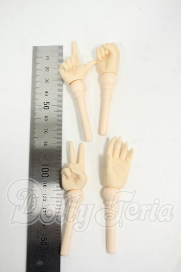 画像2: オビツ50/ハンドパーツ(軸付き) Y-26-04-01-195-WT-ZY (2)