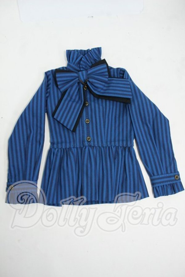画像1: SD13BOY/OF:noinoi様製 リボンタイブラウス Y-26-04-01-057-WT-ZY (1)