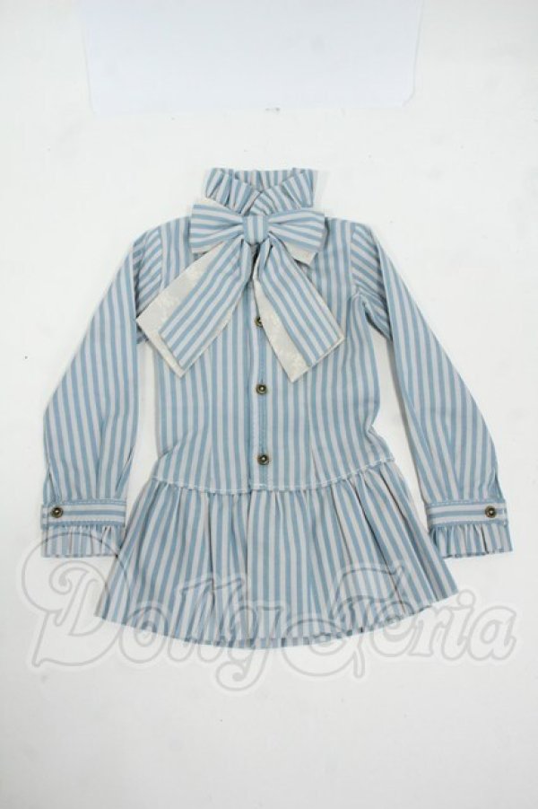 画像1: SD13BOY/OF:noinoi様製 リボンタイブラウス Y-26-04-01-059-WT-ZY (1)