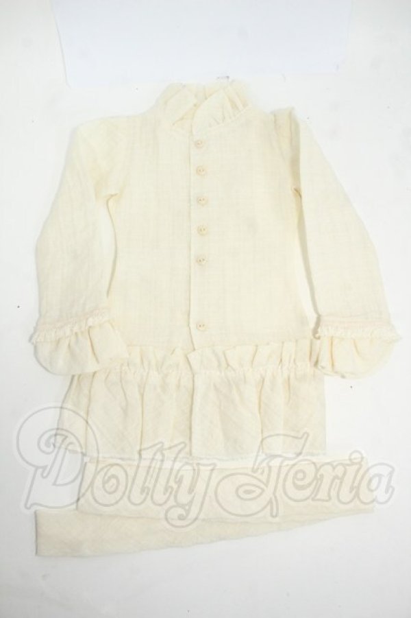 画像1: SD13BOY/OF:noinoi様製 リボンタイブラウス Y-26-04-01-066-WT-ZY (1)