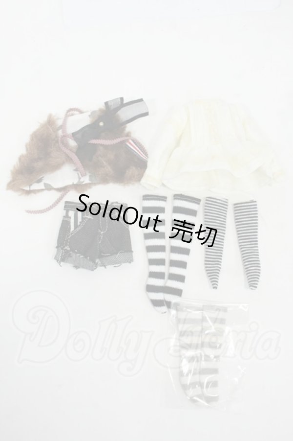 画像1: 27cmサイズドール/OF:衣装 Y-26-04-01-114-WT-ZY (1)