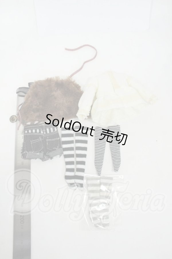 画像2: 27cmサイズドール/OF:衣装 Y-26-04-01-114-WT-ZY (2)