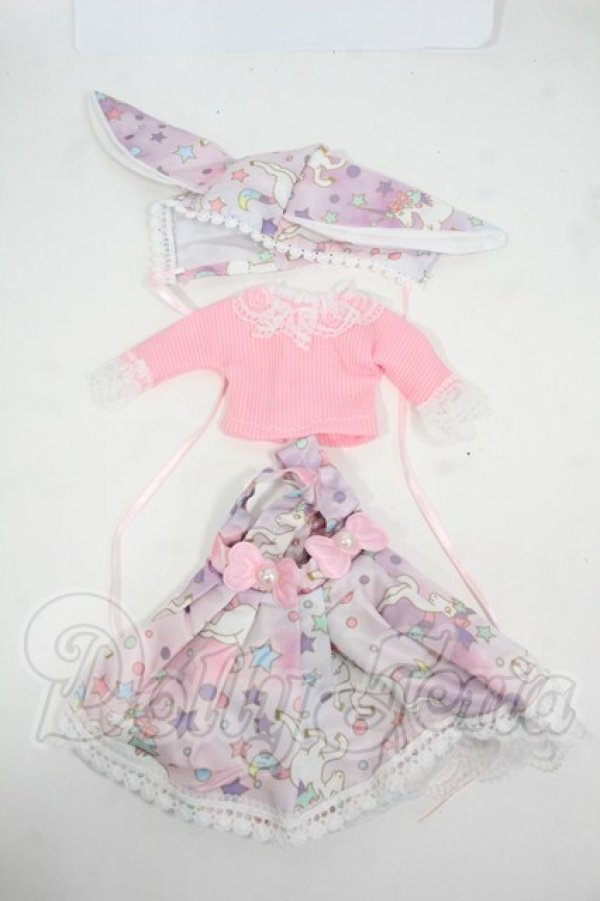 画像1: 30cmドールサイズ/OF:衣装セット Y-26-04-01-119-WT-ZY (1)