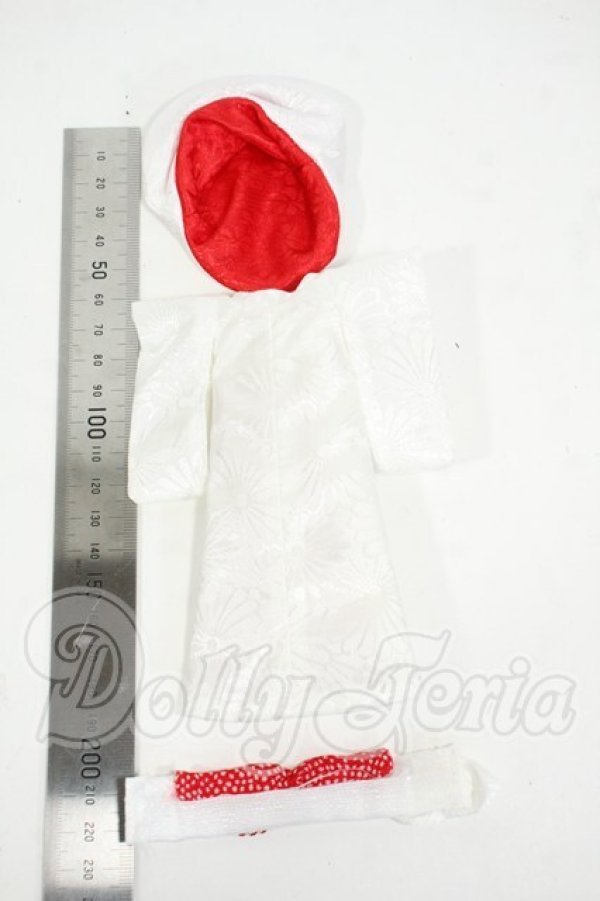 画像2: オビツ11/OF:11AC-FC010A 白無垢セット Y-26-04-01-244-WT-ZY (2)