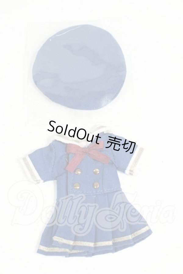 画像1: azoneピコニーモ/OF:PIC215-NVY 1/12ピコDギムナジウムセーラーワンピset Y-26-04-01-241-WT-ZY (1)