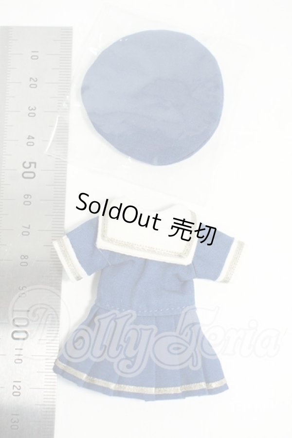画像2: azoneピコニーモ/OF:PIC215-NVY 1/12ピコDギムナジウムセーラーワンピset Y-26-04-01-241-WT-ZY (2)