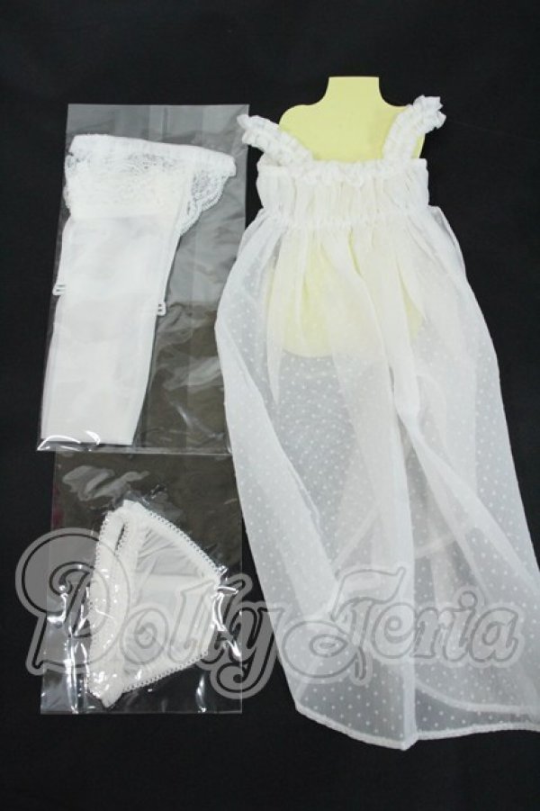 画像3: DD/OF:ふんわりベビードール(ホワイト) Y-26-04-08-044-WT-ZY (3)