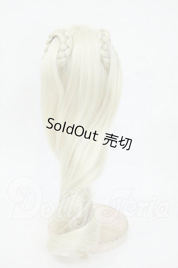 画像2: 9-10inch/ウィッグ Y-26-04-15-118-WT-ZY (2)