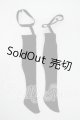 画像: 40cmサイズドール/OF:DOLLBOT ガーターソックス Y-26-04-08-279-WT-ZY