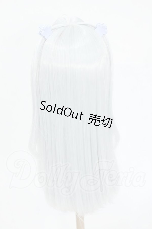 画像2: 8-9inch/ウィッグ Y-26-04-08-235-WT-ZY (2)