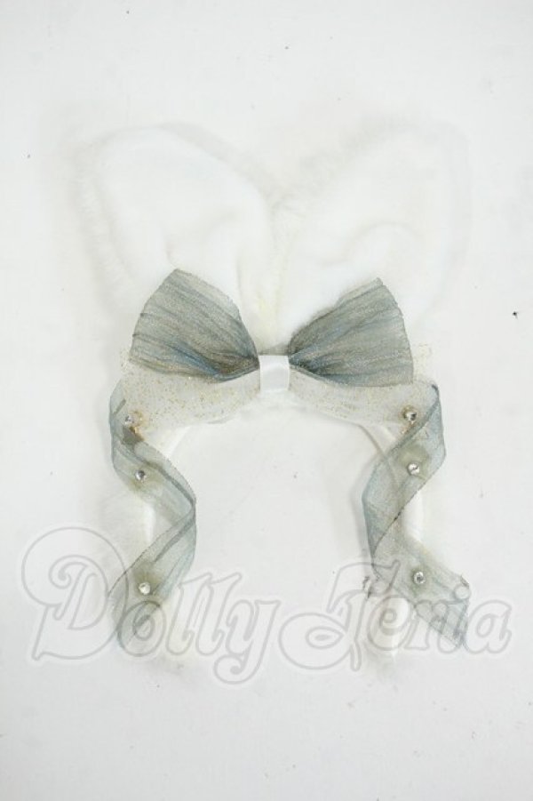 画像1: MDD/OF:うさみみカチューシャ Y-26-04-08-280-WT-ZY (1)