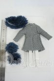 画像2: ジェニー/OF:Little Factory製 モッズ風ファー付きコートドレスセット Y-26-04-08-267-WT-ZY (2)