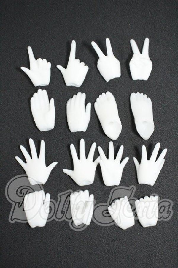 画像1: 光闇双生/未塗装ハンドパーツセット Y-26-04-08-094-WT-ZY (1)