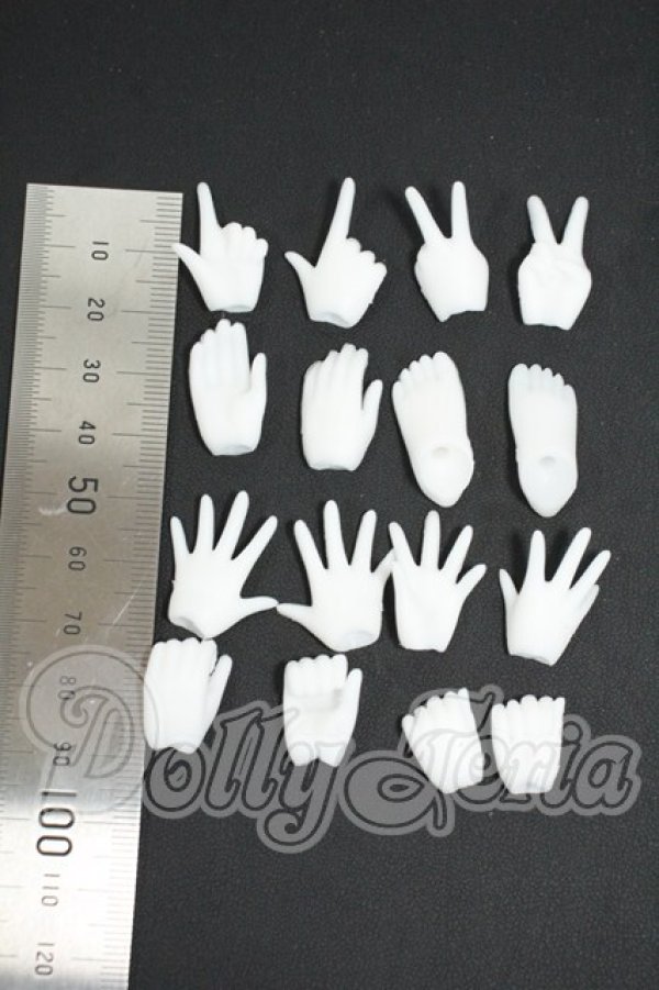 画像2: 光闇双生/未塗装ハンドパーツセット Y-26-04-08-094-WT-ZY (2)