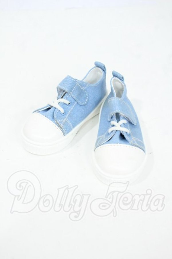 画像1: SD13BOY/OF:Dreamer Works製 シンプルフラットスニーカー【青】 Y-26-04-08-335-WT-ZY (1)