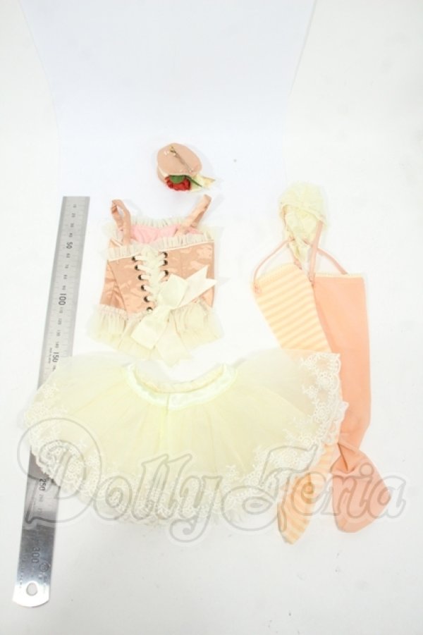 画像2: SD/OF:バレリーナふうレッスンドレスセット Y-26-04-15-202-WT-ZY (2)