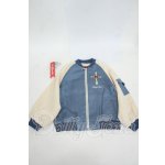 画像: SD17BOY/OF:チャーム付き刺繍スカジャン Melody.C様製 Y-26-04-15-129-WT-ZY