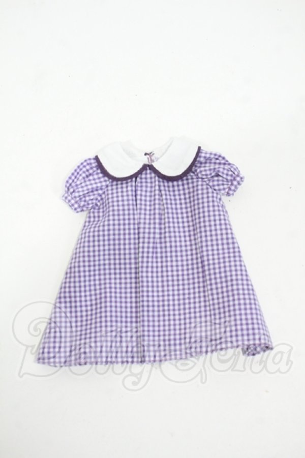 画像1: 22cmサイズドール/OF:ricoto petit robe様製 わんことワンピース Y-26-04-15-259-WT-ZY (1)