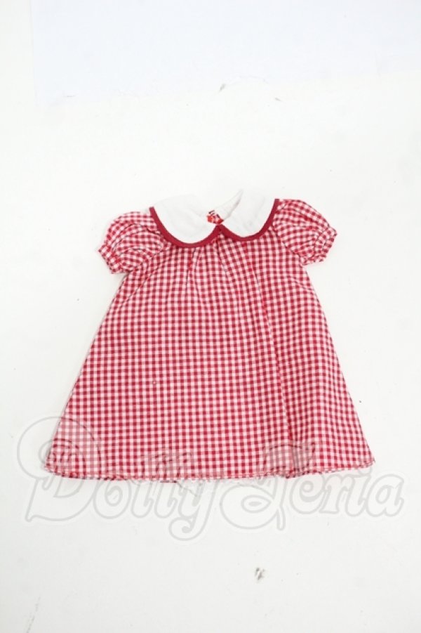 画像1: 22cmサイズドール/OF:ricoto petit robe様製 わんことワンピース Y-26-04-15-260-WT-ZY (1)