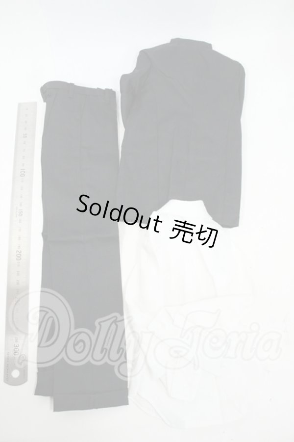 画像2: SD13BOY/OF:いちご屋様製 黒軍服 Y-26-04-15-237-WT-ZY (2)