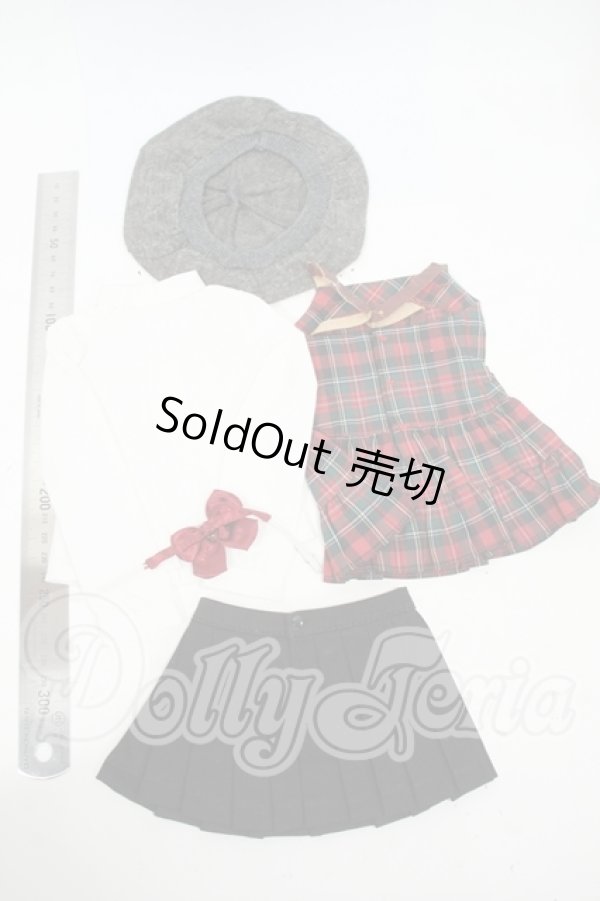 画像2: DD/OF:先輩 Cエプロン制服セット Y-26-04-15-227-WT-ZY (2)