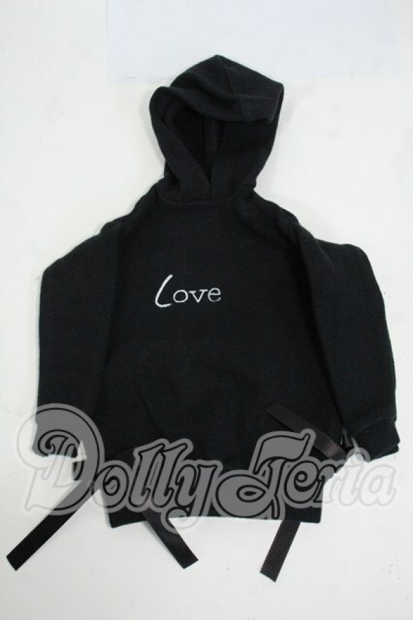 画像1: MDD/OF:skyloop様製 ゆるラブパーカーワンピース Y-26-04-22-094-WT-ZY (1)