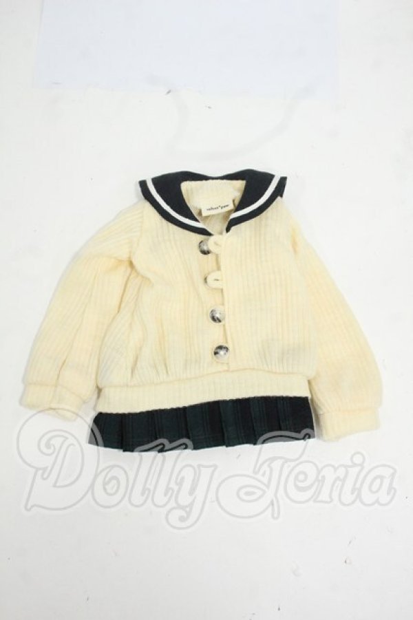 画像1: SDM/OF:velvet＊paw様製 プレッピー セーラー Y-26-04-22-082-WT-ZY (1)