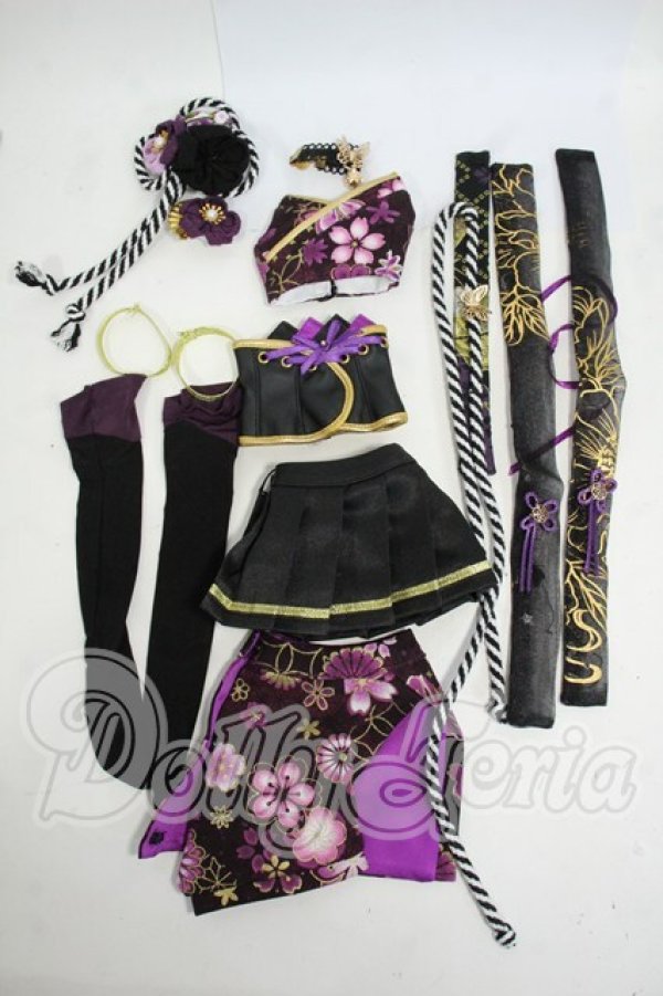 画像2: MDD/OF:Orione様製 MDDドール用衣装セット-咲- (紫) Y-26-04-22-081-WT-ZY (2)