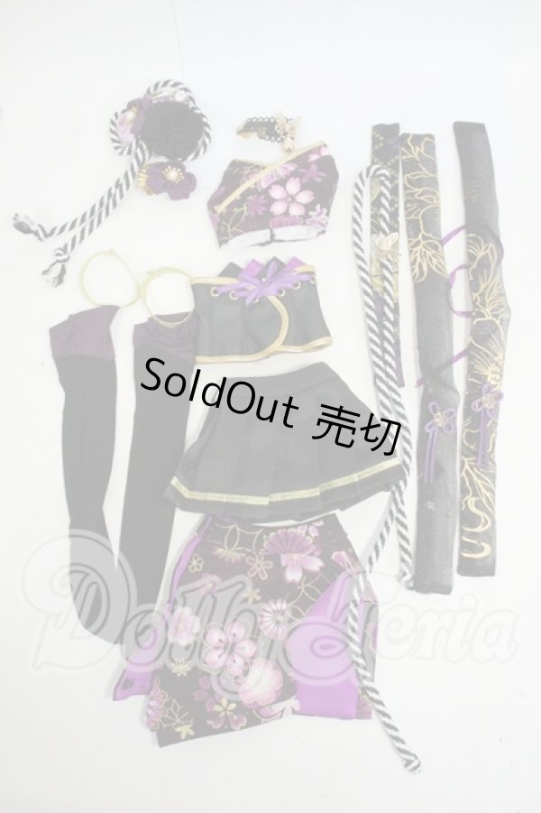 画像2: MDD/OF:Orione様製 MDDドール用衣装セット-咲- (紫) Y-26-04-22-081-WT-ZY (2)