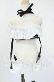 画像2: MDD/OF:Nyantelope様製 ゴシックフリル水着 Y-26-04-22-078-WT-ZY (2)
