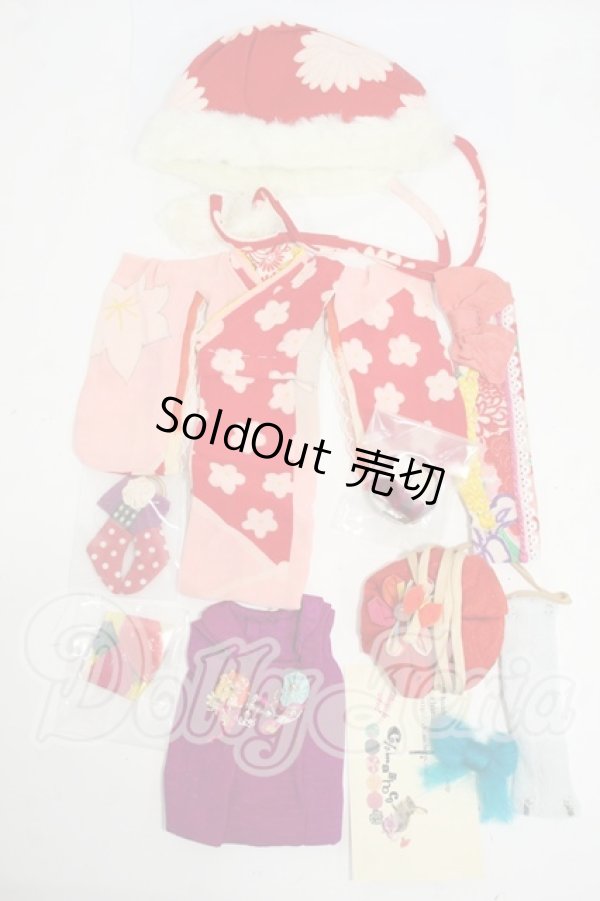 画像1: ネオブライス/OF:chimachoco様製 着物セット Y-26-04-22-145-WT-ZY (1)