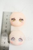 画像2: 不可食用人形/ドール 月飛び時間フェイスパーツ Y-26-04-22-024-WT-ZY (2)