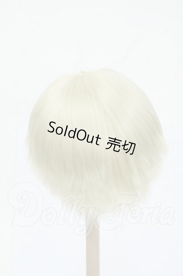 画像2: 8-9inch/ウィッグ Y-26-04-22-008-WT-ZY (2)