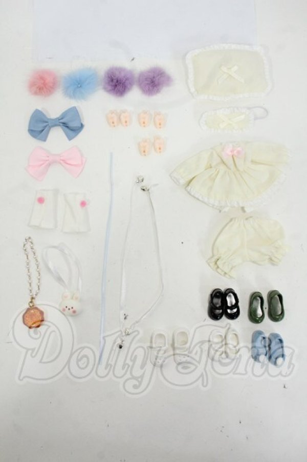 画像1: 不可食用人形/月飛び時間:衣装セット Y-26-04-22-272-WT-ZY (1)